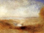 Joseph Mallord William Turner Landscape with Juntion of the Severn and the Wye USA oil painting artist
